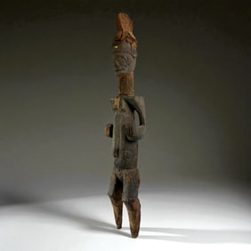 Tall Tribal Ancestral Figure