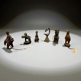 Bronze Figurine Set