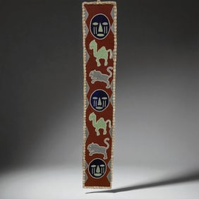 African art Yoruba beaded Belt Sashes from Nigeria