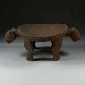 Pre-Columbian Jaguar Metate