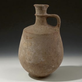Ancient late bronze age pottery Jug
