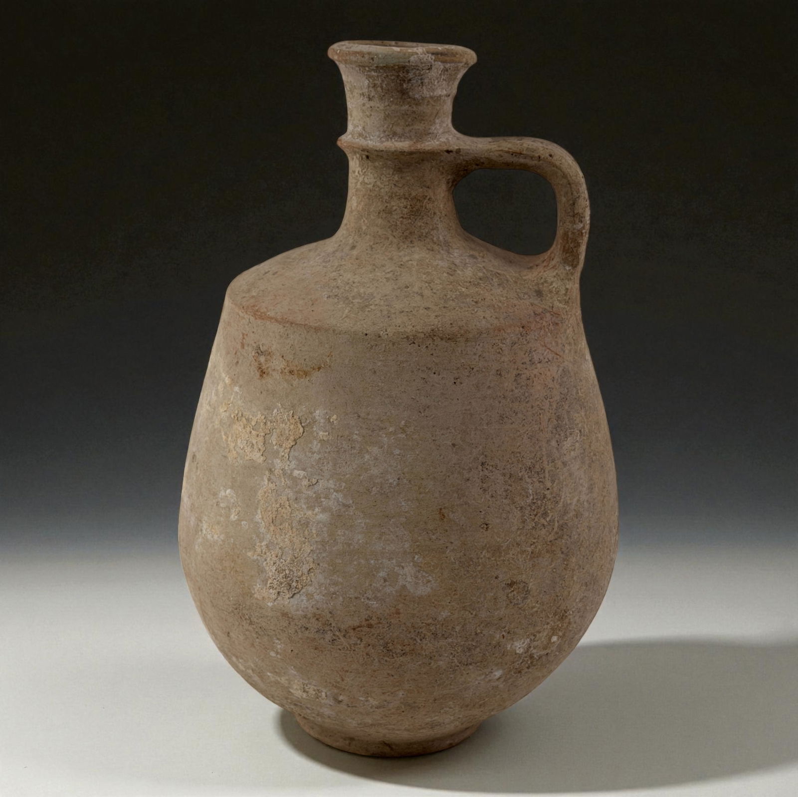 Ancient late bronze age pottery Jug (1 of 6)