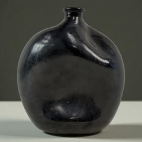 Black Mayan Polished Bottle