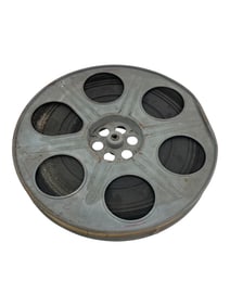 16mm Movie Reel (Blank Production Label)