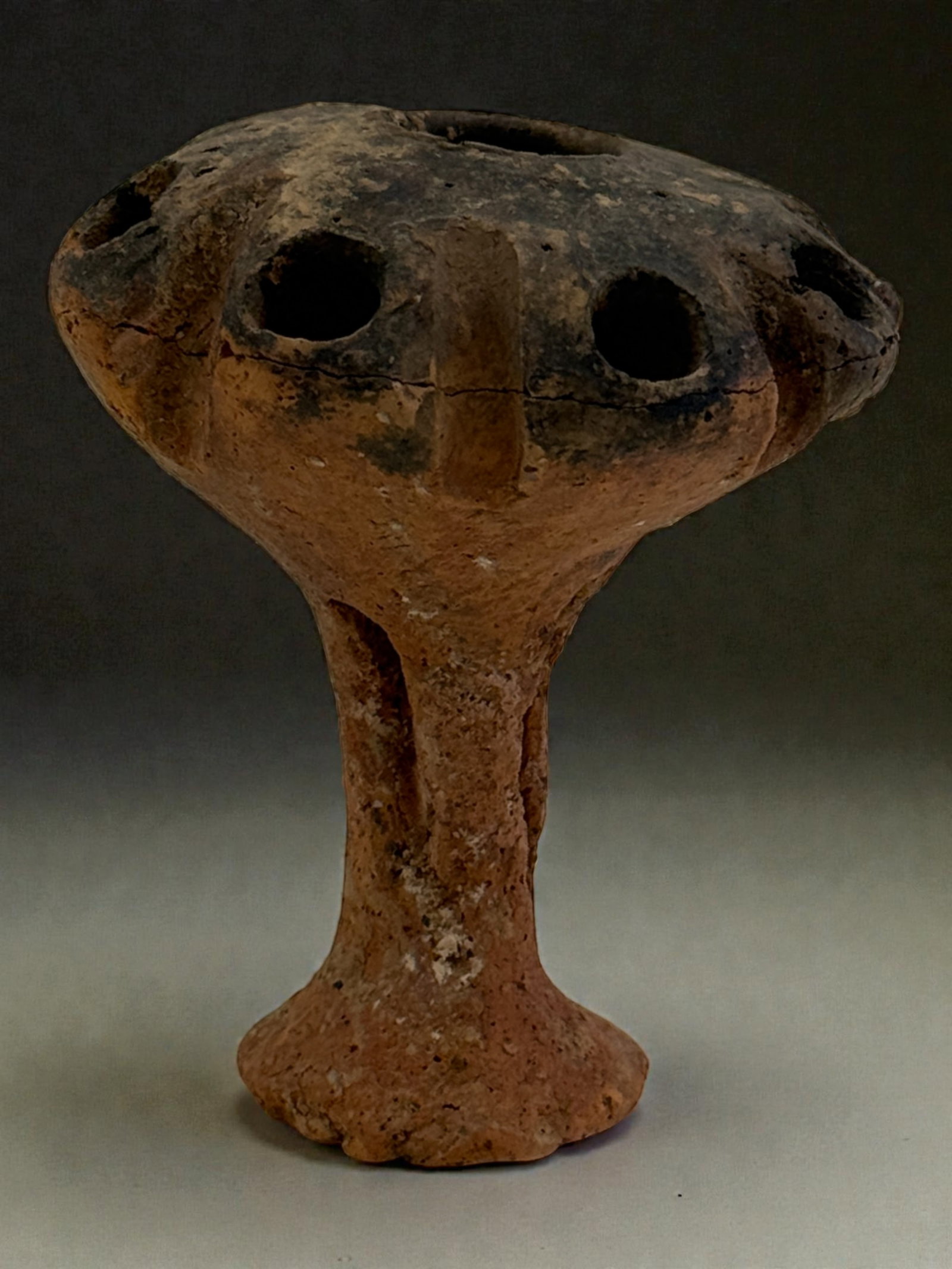 Ancient Stemmed Ritual Vessel (1 of 3)