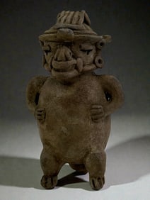 Mayan Standing Figure with Headdress