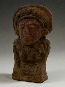Mayan Head Fragment of a Noble or Deity