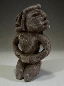 Mayan Kneeling Figure with Joined Hands