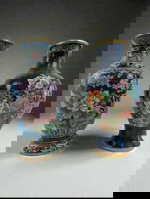 Chinese Cloisonne Vase