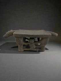 Pre-Columbian Stone Ritual Bench