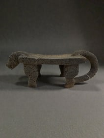 Zoomorphic Stone Ritual Seat