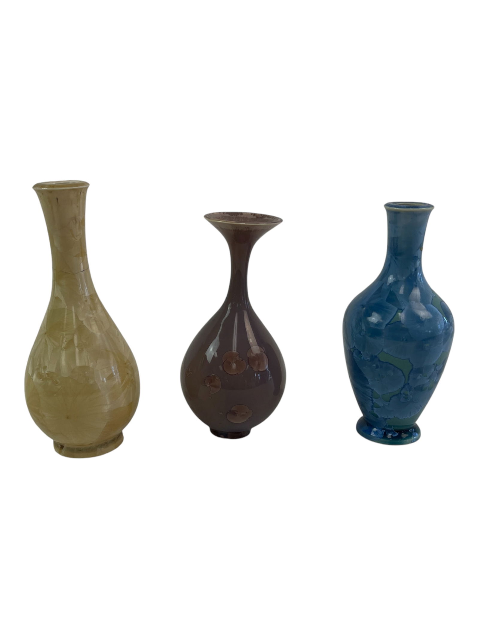 Set of Pottery Vases Signed Roth (1 of 14)
