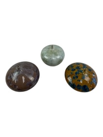 Set of Pottery Vases Signed Roth