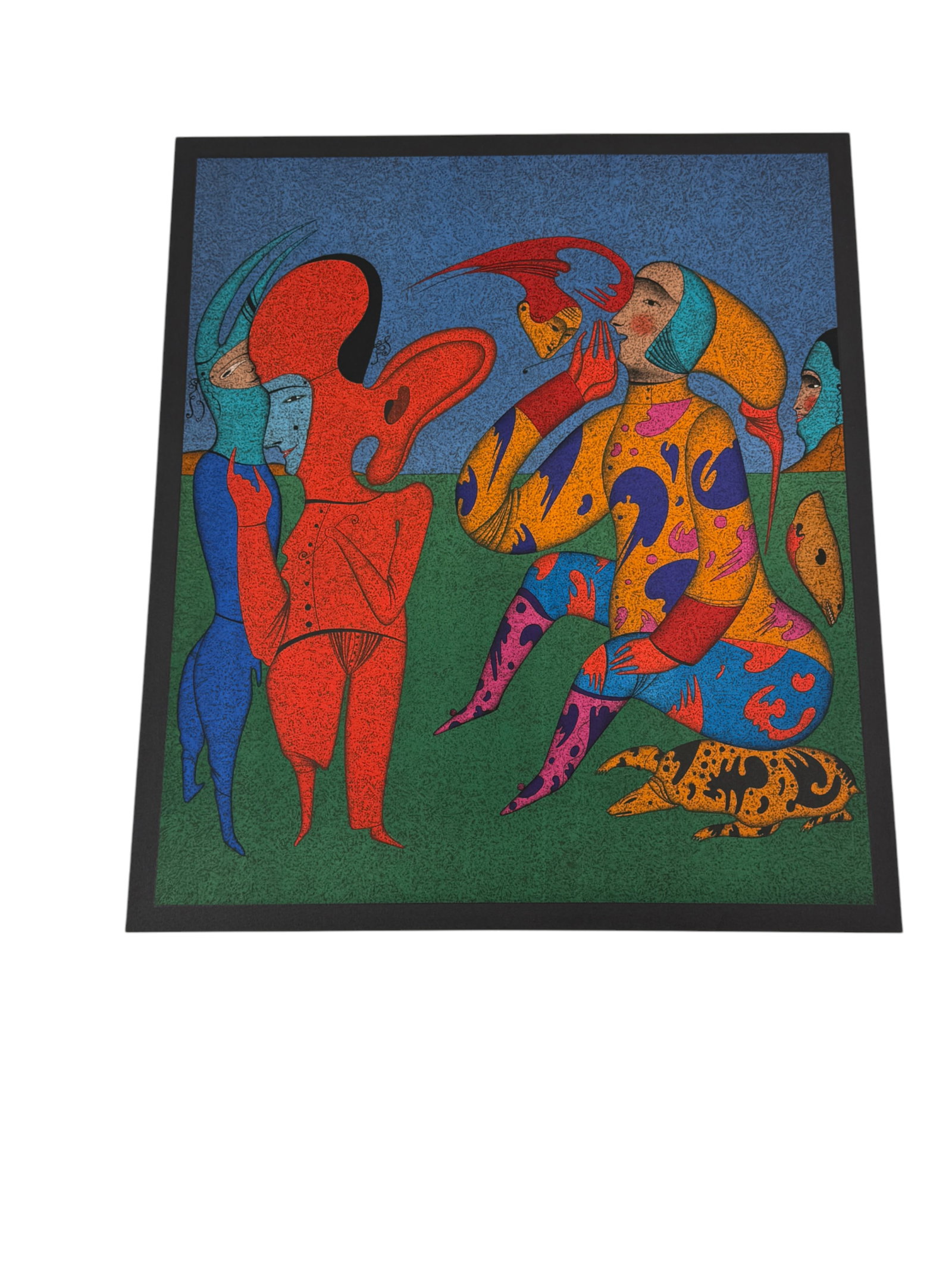 Beautiful Rare Lithograph S/N by Mihail Chemiakin: Beautiful Rare Lithograph S/N by Mihail Chemiakin. 21" x 30"