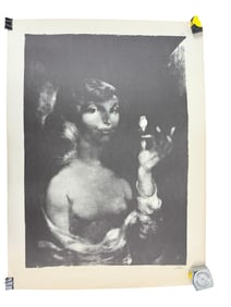 Endre Szasz  lithograph Hungarian Artist