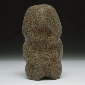 Pre-Columbian Stone Anthropomorphic Figure