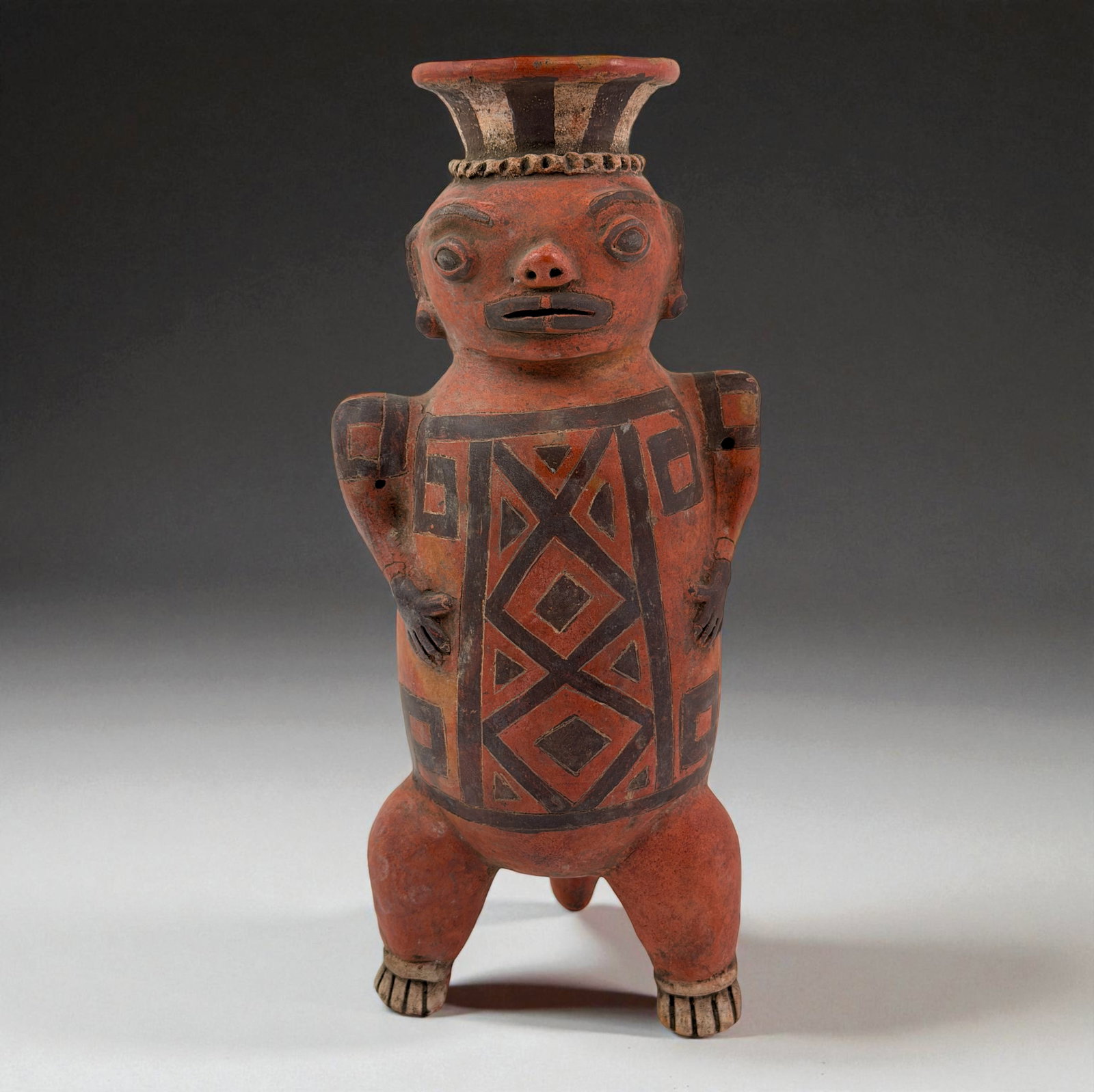 Pre-Columbian Mayan Style Animal Effigy Bowl (1 of 7)