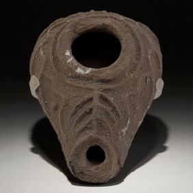 Pre-Columbian Ceramic Oil Lamp
