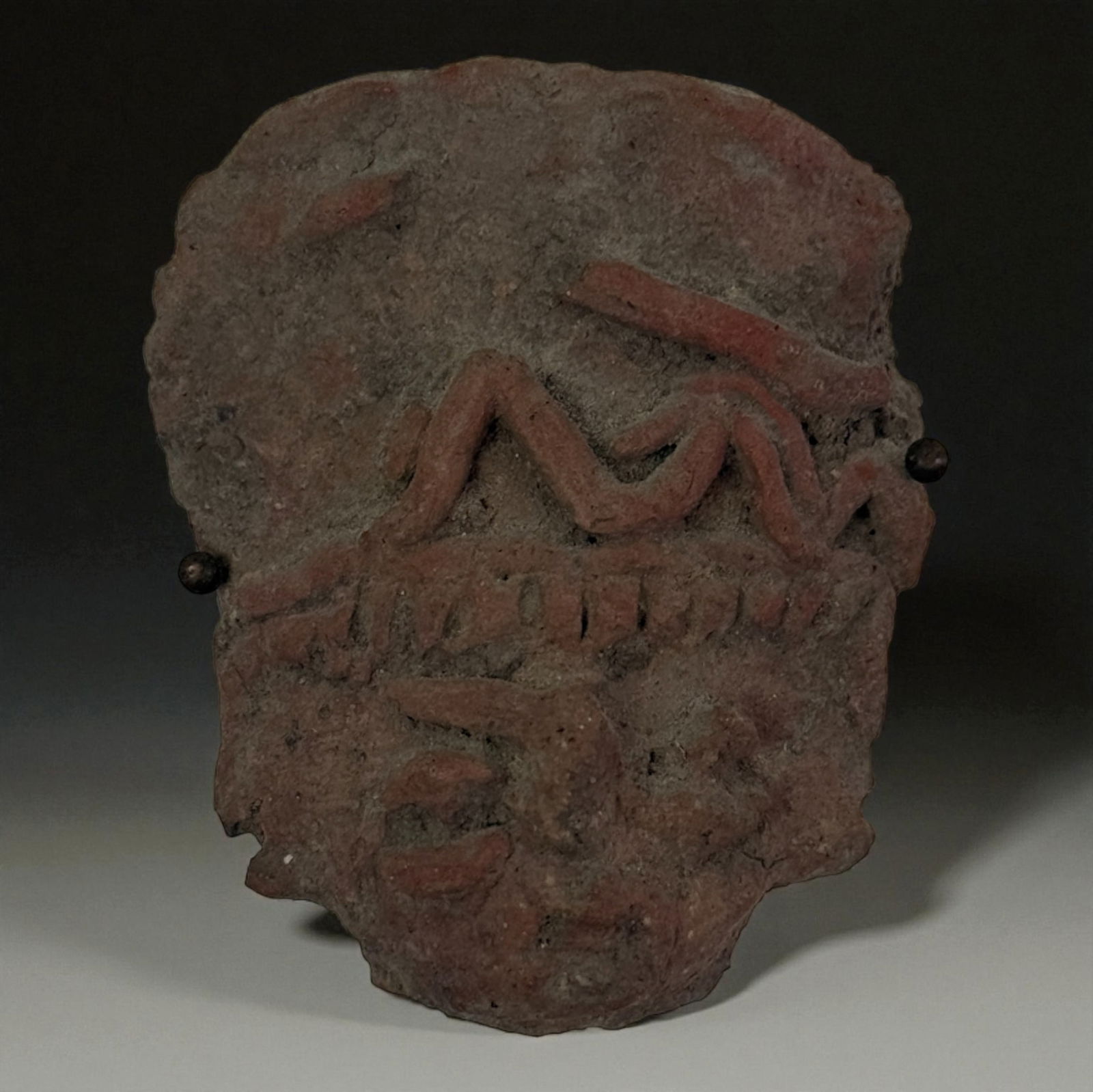 Pre-Columbian Terracotta Ritual Plaque (1 of 5)