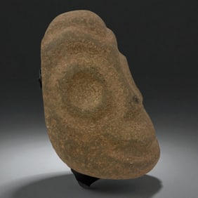 Pre-Columbian Stone Mask Fragment