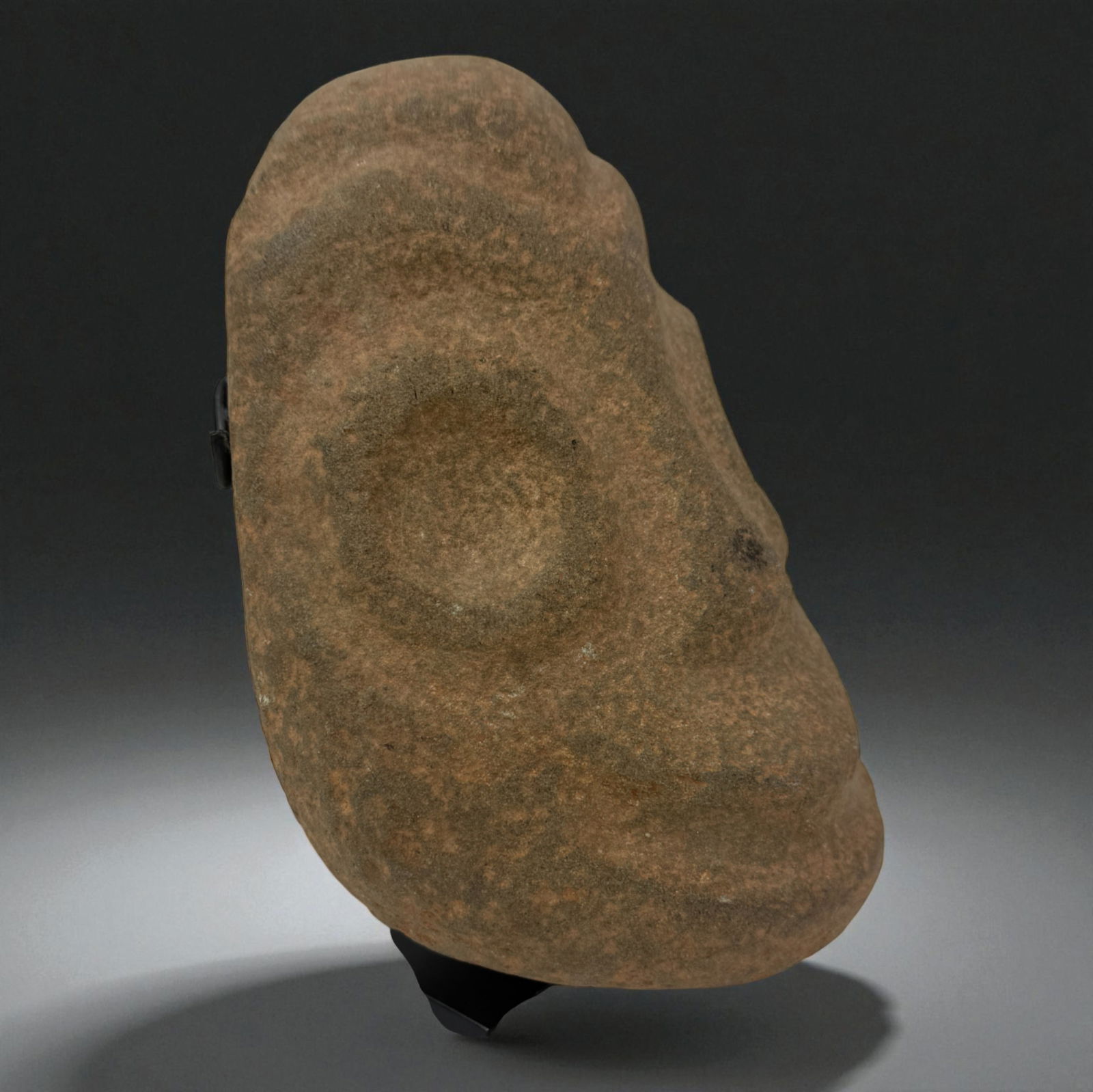 Pre-Columbian Stone Mask Fragment (1 of 5)