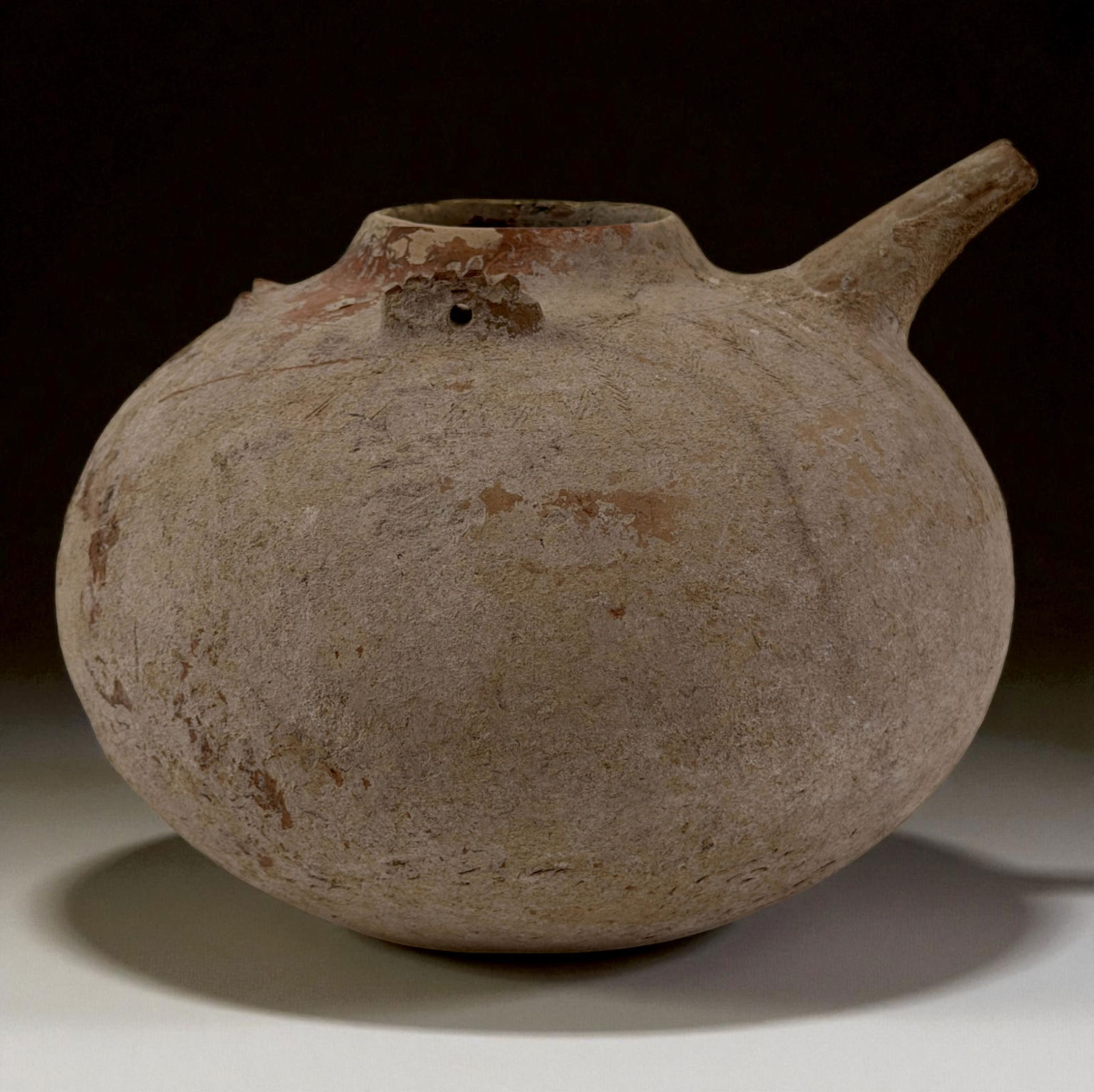 Ancient Syria or Mesopotamia Spouted Ritual Jar (1 of 6)