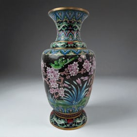 Chinese Cloisonne Vase