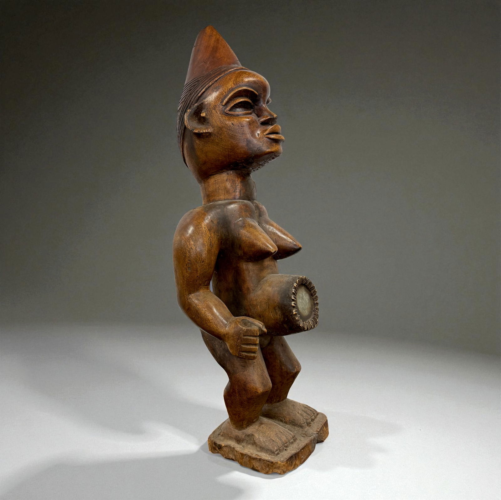 African Carved Male Figure (1 of 4)