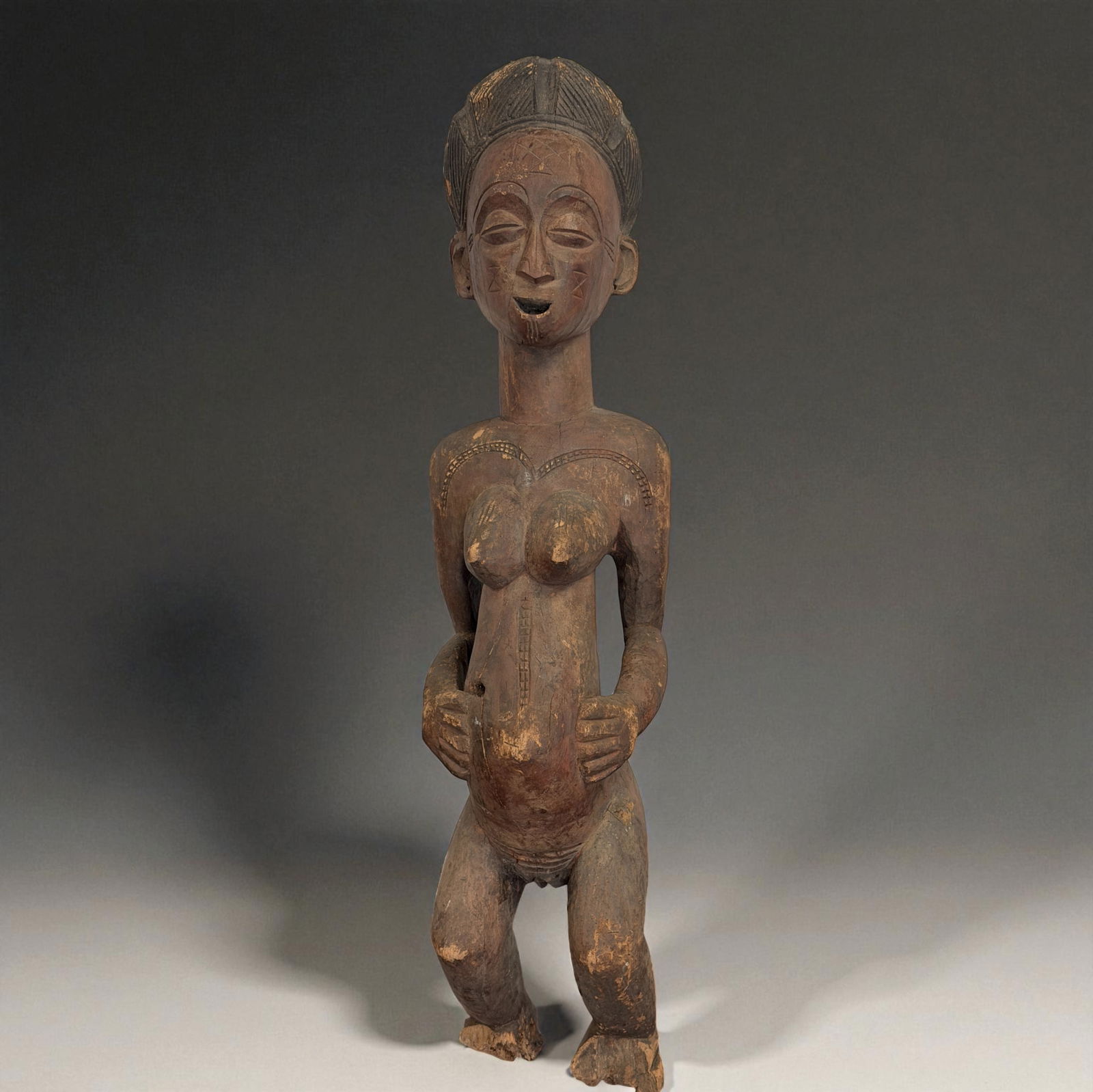 African Fertility Female Figure (1 of 9)