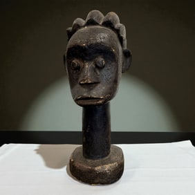 African Tribal Head Sculpture
