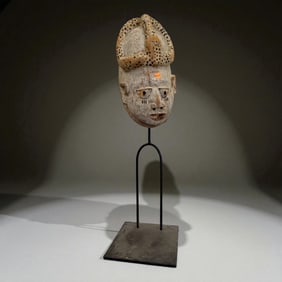 African Serpent Headdress Mask