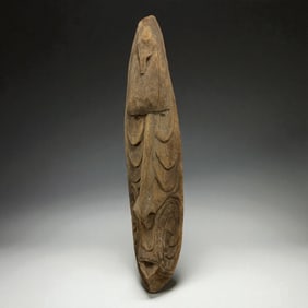 Elongated Carved Mask