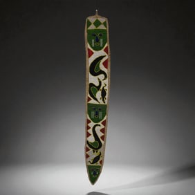 African art Yoruba beaded Belt Sashes from Nigeria