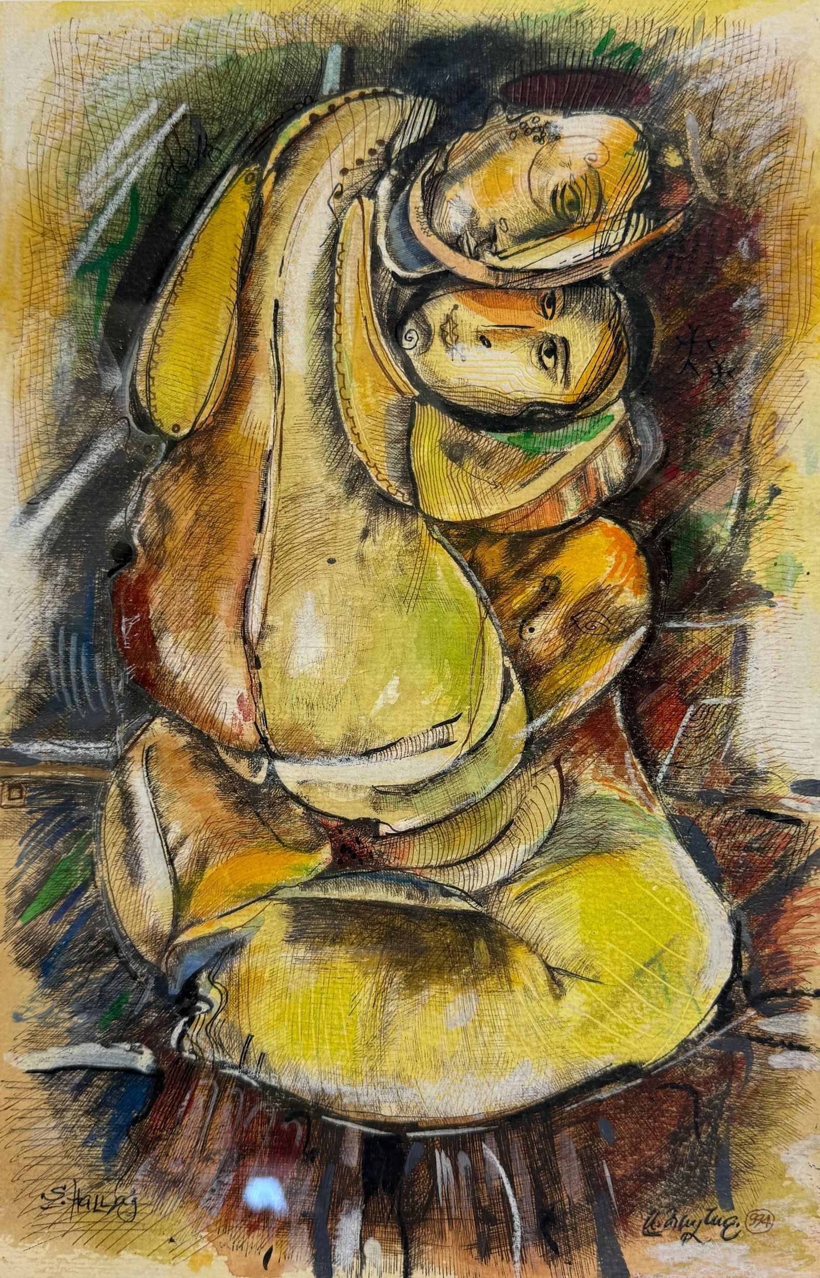 Samuel Hallaj Hand Painting Armenian Artist (1 of 9)