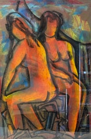 Pastel Painting on Paper