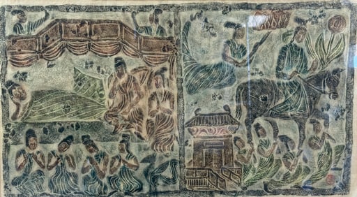 Vintage Chinese Painting on paper