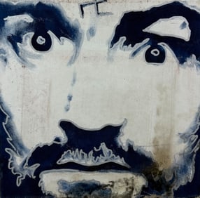 Charles Manson Painting Russian Blue