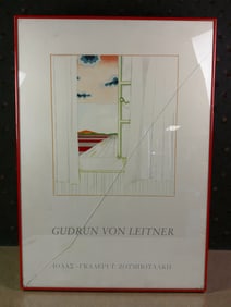 Gudrun von Leitner Window Scene Print Poster
