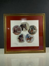 Fred Stone 'Legends of the Big Cap' Signed Print