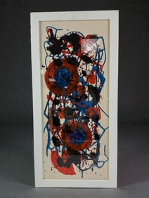 Sam Francis Signed Abstract Color Painting