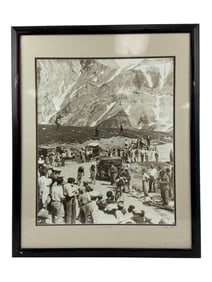 Vintage Plarge Photo Tour De France Cycling Competition