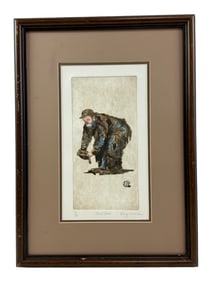 George Crionas (American, 1925-2004) Lithograph