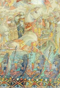 The Prize of Love – Ink & Watercolor by RICARDO ZAPIEN