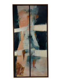 Attrib. Willem de Kooning oil painting on canvas