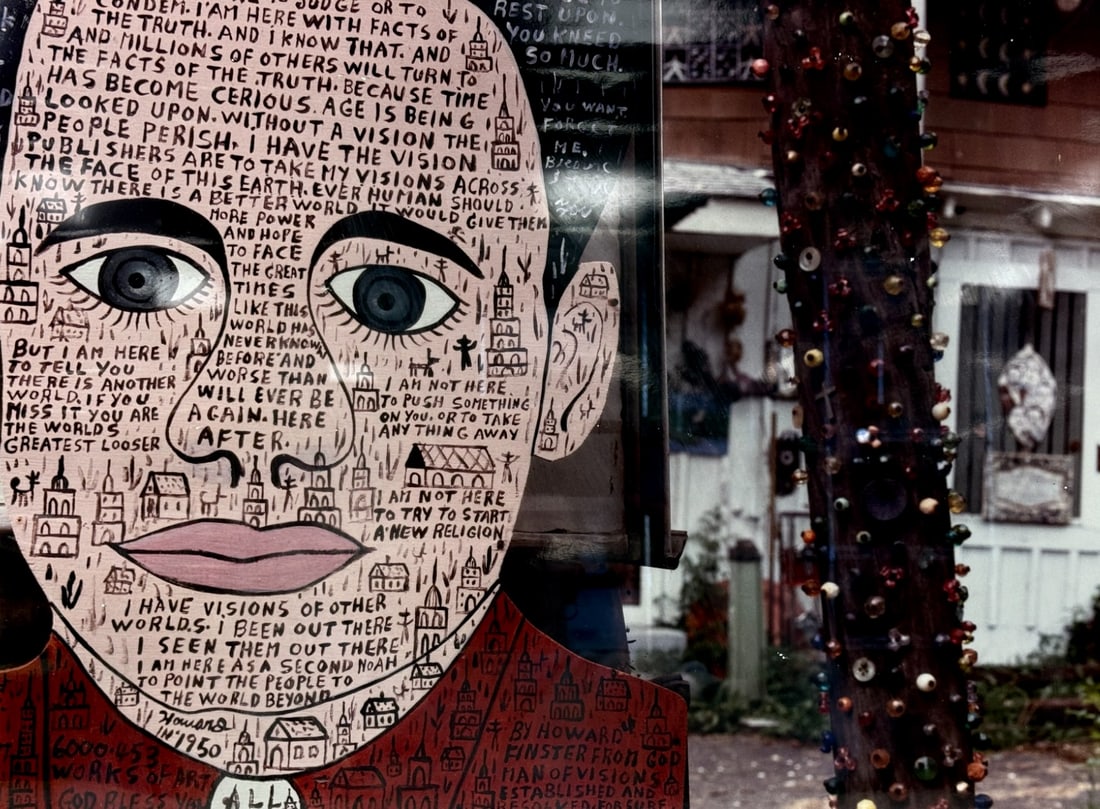 American folk artist Howard Finster Painting Art (1 of 4)