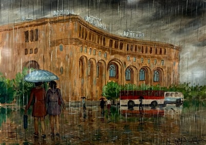 Watercolor Painting by Armenian Artist Stepan Avetisyan