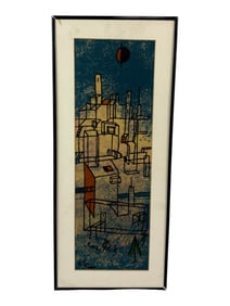 Vintage Painting on Board Signed