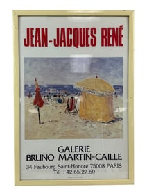 Jean-Jacques RENE Exhibition Poster