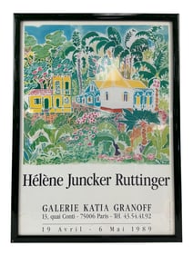 Helene Juncker Ruttinger Exhibition Poster