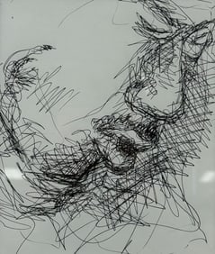 Abstract Portrait Drawing